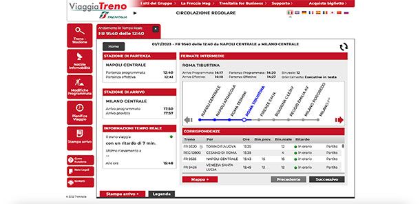 Viaggia Treno di Trenitalia