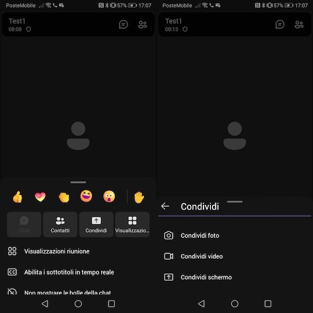 Teams su Android