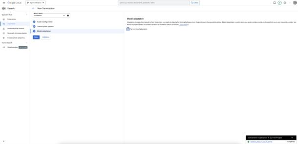 Speech-to-Text di Google Cloud