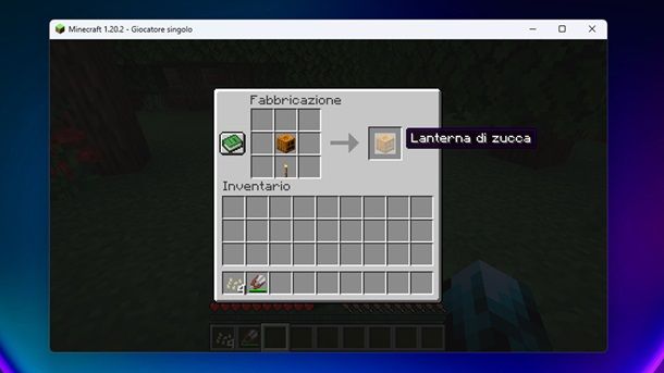 Lanterna di zucca Minecraft