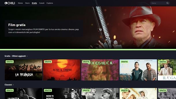 CHILI: siti per film e serie gratis