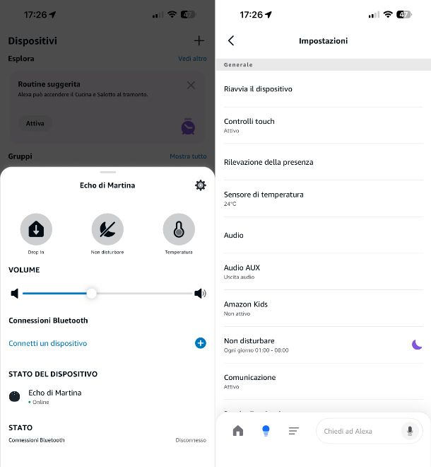 Alexa app