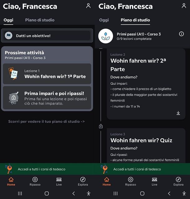 App per imparare il tedesco