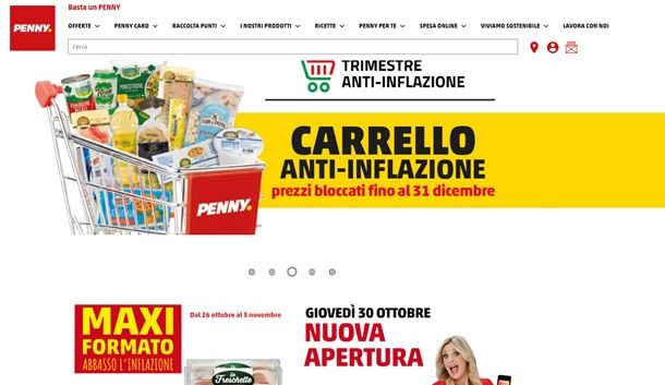 Penny discount sito Web