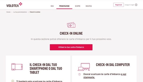 volotea checkin