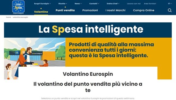 Eurospin discount sito Web