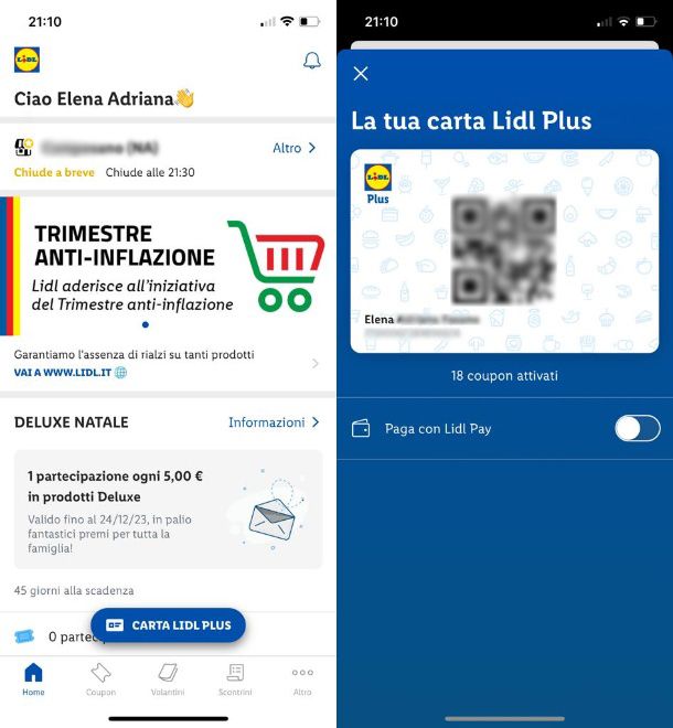 Carta Lidl Plus