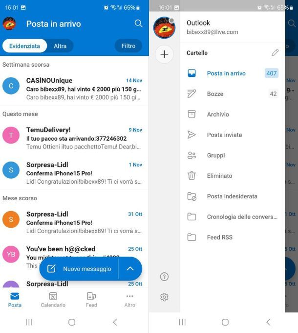 outlook app