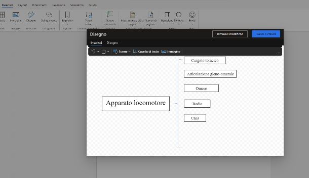 word online — come creare mappa concettuale