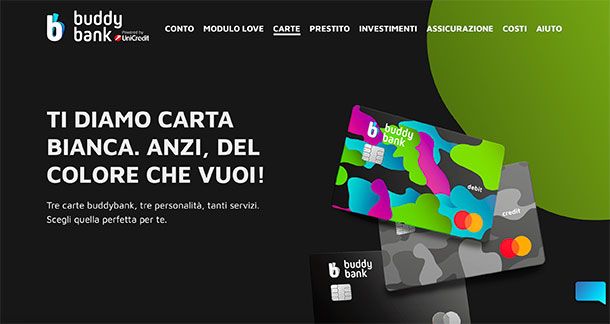 Altre carte prepagate con IBAN gratis