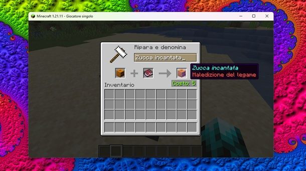 Come fare la zucca incantata su Minecraft