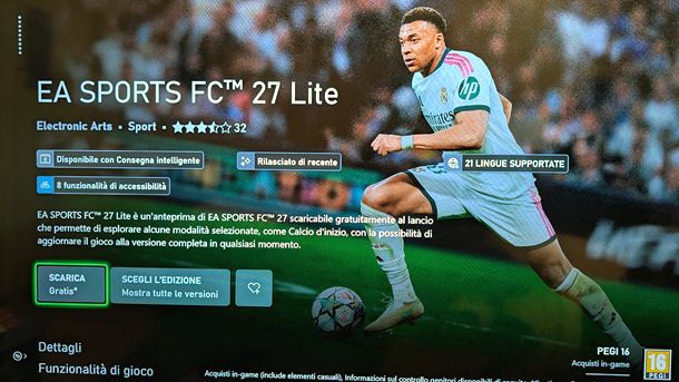 Come scaricare demo FIFA EA Sports FC su Xbox