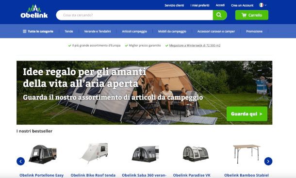 home page Obelink