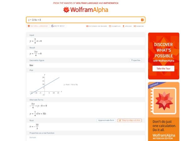 WolframAlpha