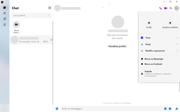 Messenger app PC