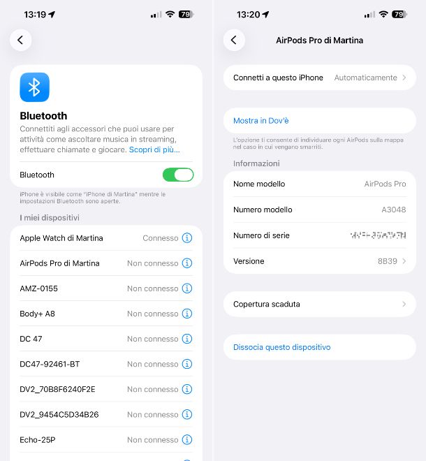 Bluetooth iPhone