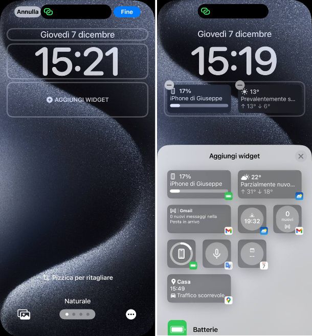 Come organizzare la lock screen sul telefono