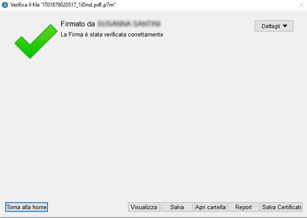 Esportazione PDF con GoSign