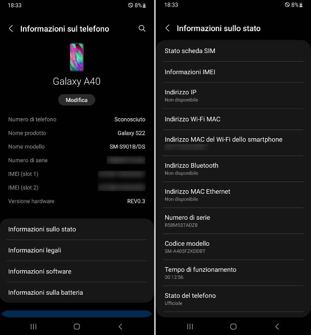 Come trovare il numero seriale della SIM su Samsung