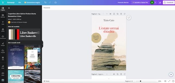 Creare un libro su Canva