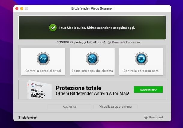 Bitdefender Free Edition: come funziona