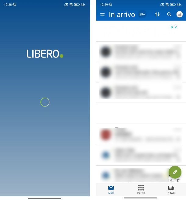 Come impostare mail Libero su smartphone Android