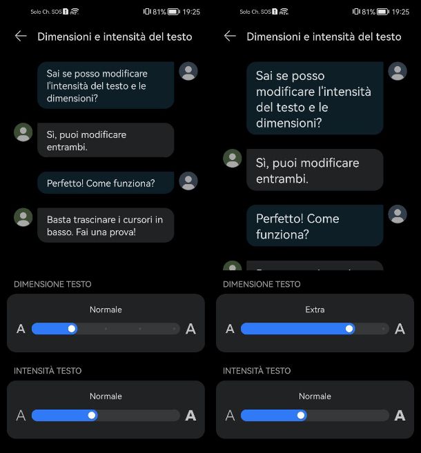 Come cambiare font su Huawei