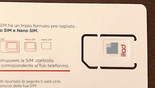 Come trovare il numero seriale della SIM senza telefono