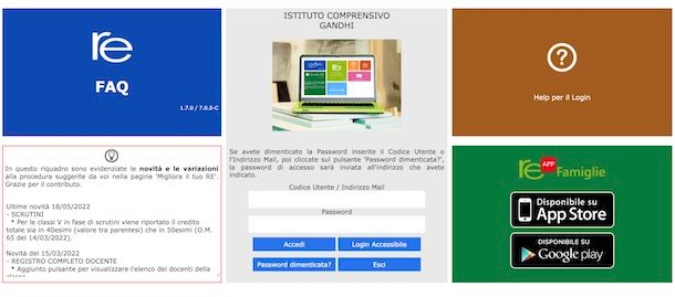 Registro elettronico Axios