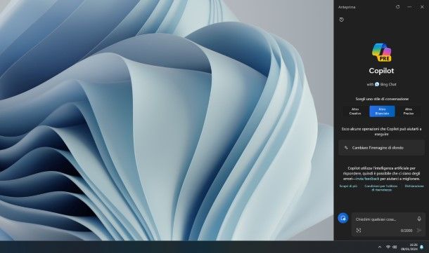 Come funziona Copilot su Windows