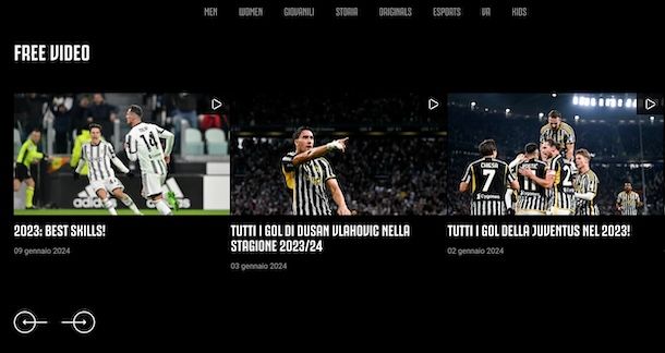 Juventus TV gratis