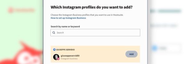 Programmare storie Instagram con HootSuite