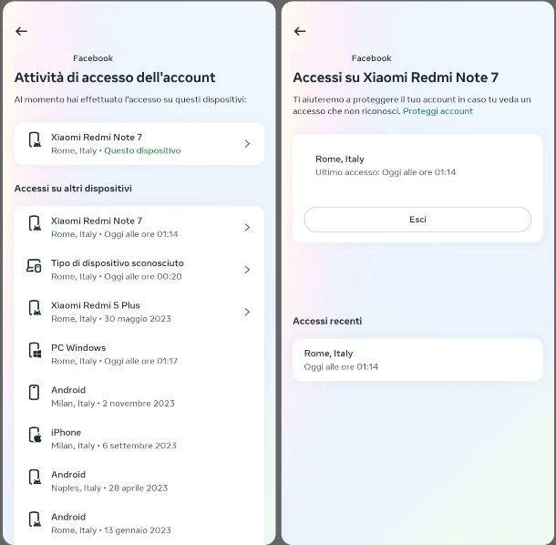 Come uscire da Facebook Messenger