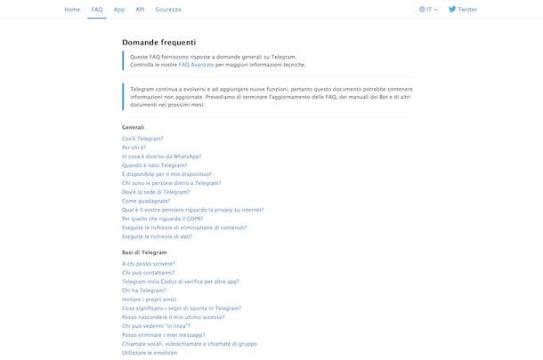 Telegram FAQ
