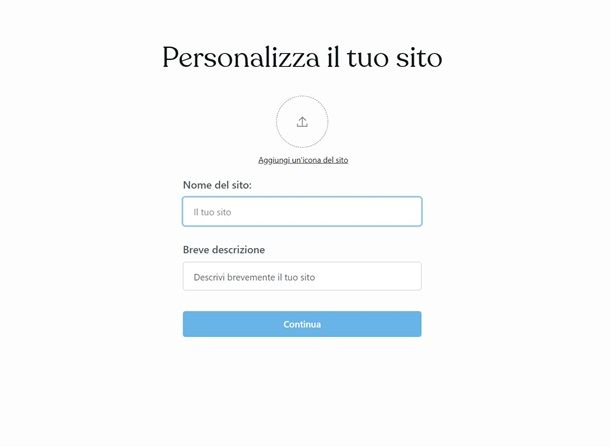 wordpress creazione sito