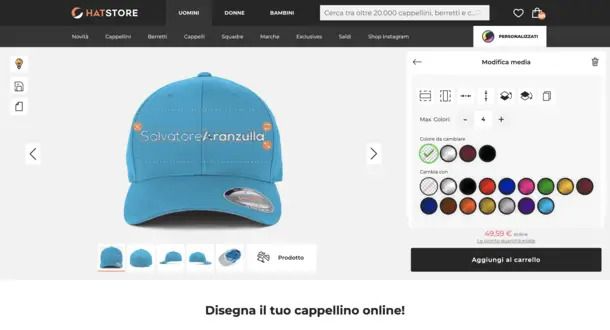 Hatstore.it (cappelli personalizzati)