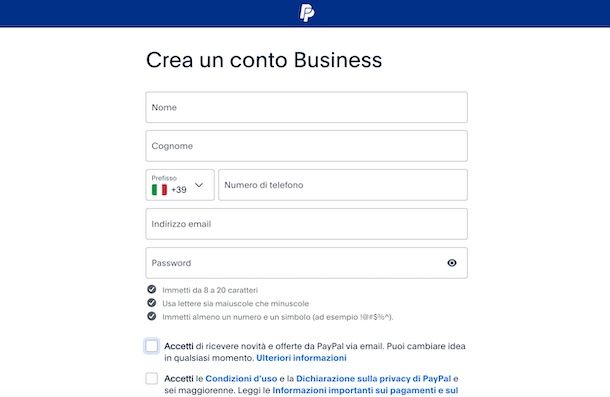 PayPal Business