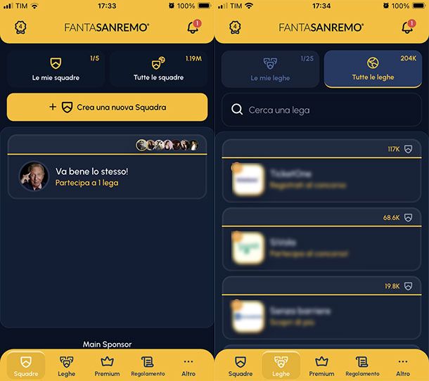 App FantaSanremo