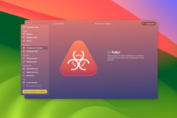 Scarica antivirus gratis per Mac