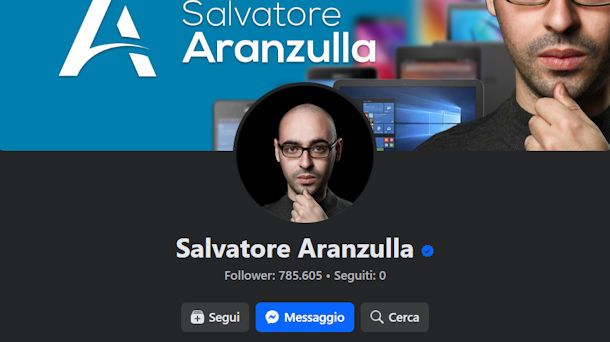 Come seguire una pagina su Facebook