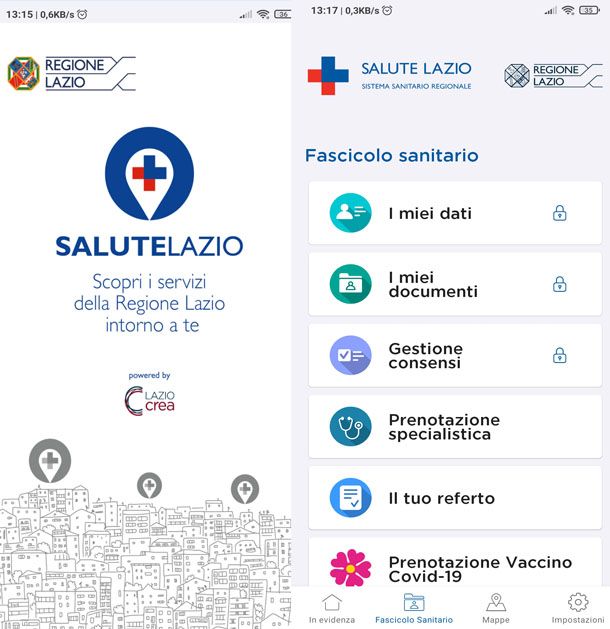App per medico di base Lazio