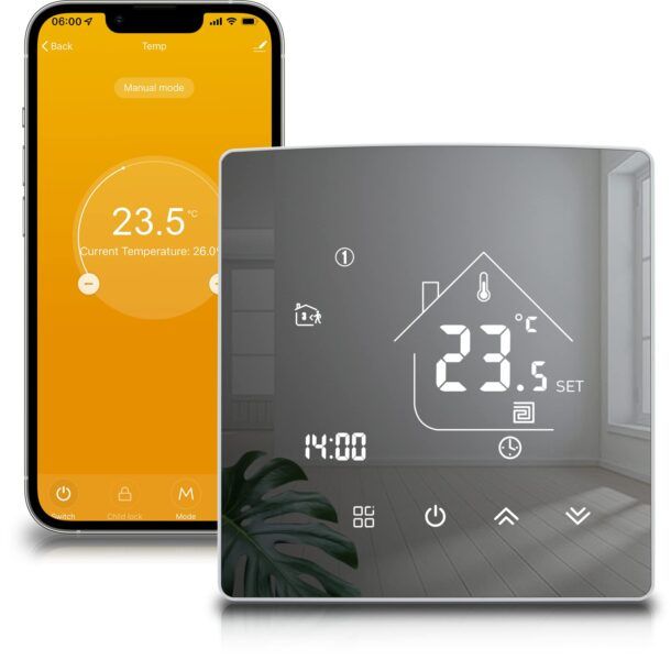 Tuya Wifi termostato Smart Home Wireless Room batteria digitale per caldaia  a Gas riscaldamento a pavimento regolatore di temperatura Smart Life -  AliExpress