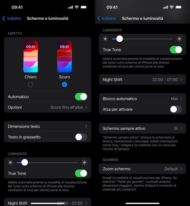 Dark mode