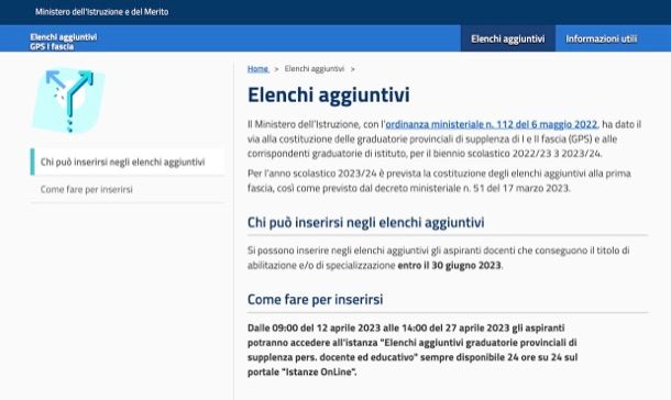 Elenchi aggiuntivi GPS