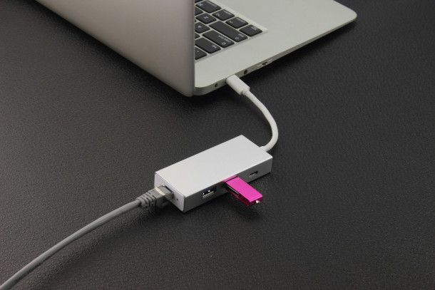 USB collegata a Mac