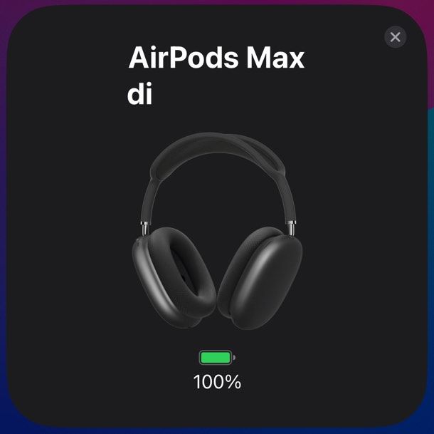 AirPods Max su iPhone