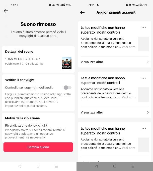 Come togliere la segnalazione per i propri video su TikTok