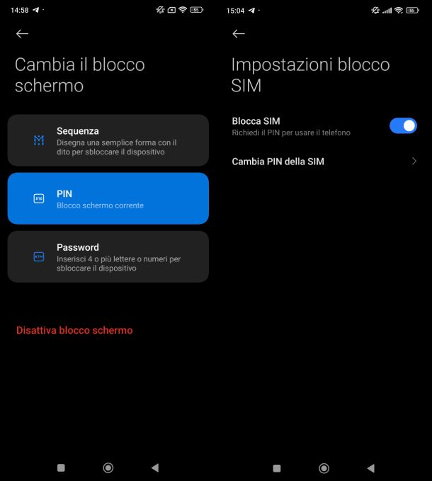 Codice sblocco PIN SIM POCO X6 Pro