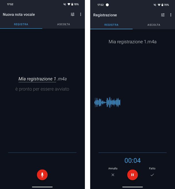 Altre app per registrare la voce