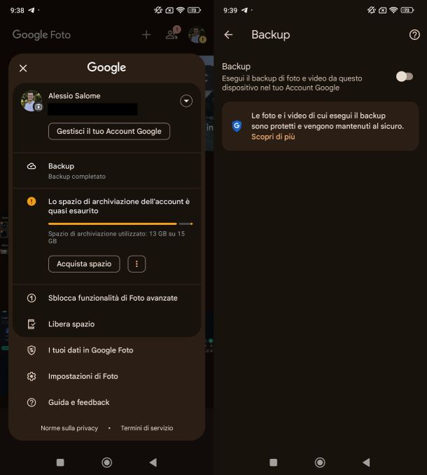 Google Foto Android
